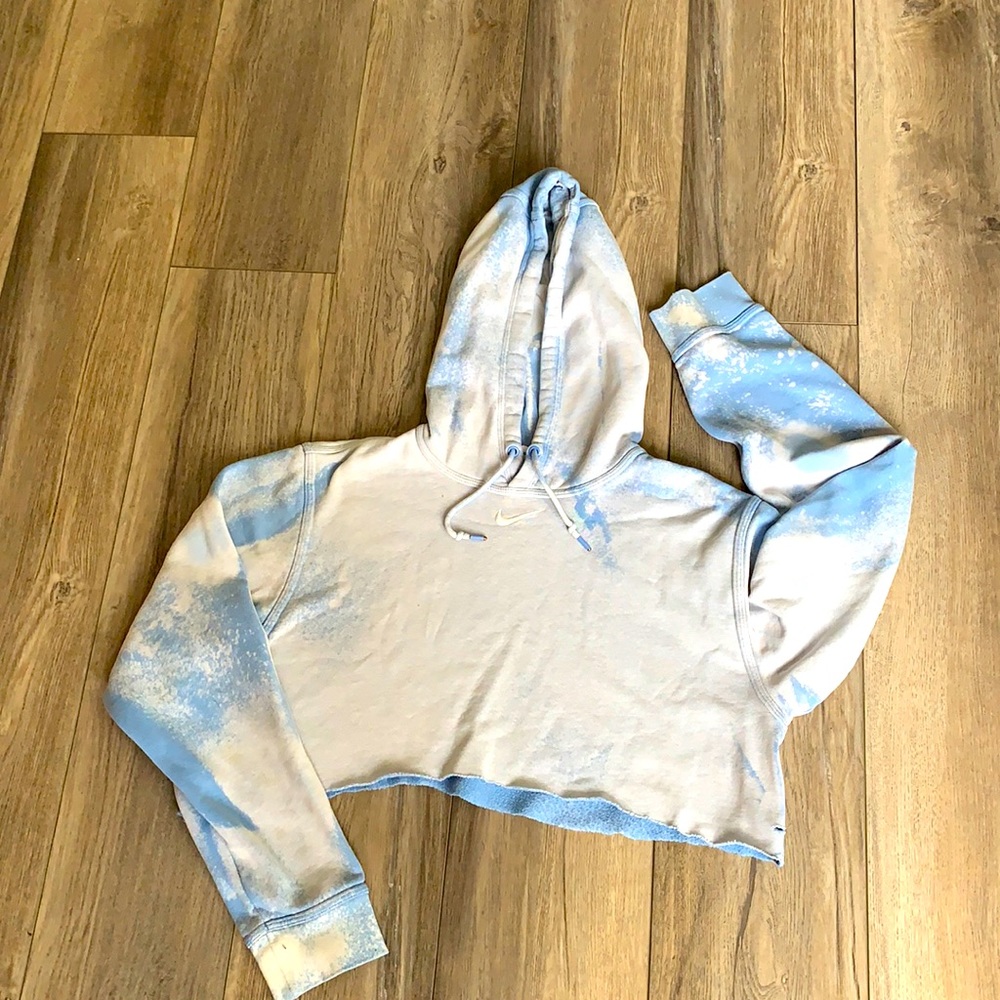 Nike Hoodie- Cut to crop style